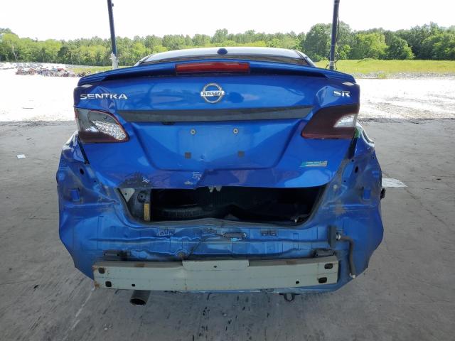 3N1AB7AP7DL704596 - 2013 NISSAN SENTRA S BLUE photo 6