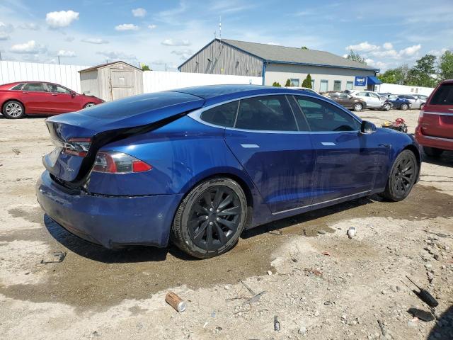5YJSA1E29HF192330 - 2017 TESLA MODEL S BLUE photo 3