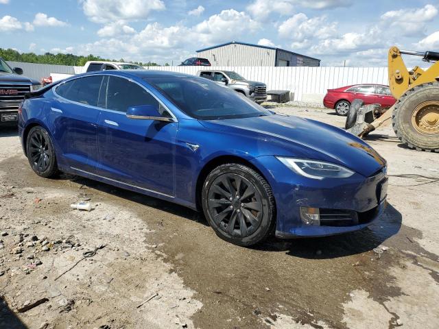 5YJSA1E29HF192330 - 2017 TESLA MODEL S BLUE photo 4
