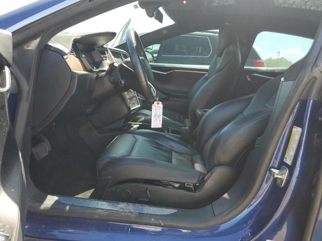 5YJSA1E29HF192330 - 2017 TESLA MODEL S BLUE photo 7