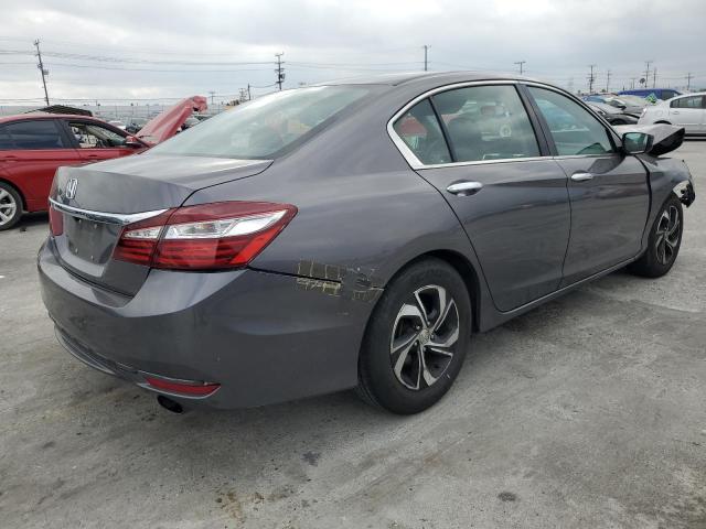 1HGCR2F30HA220309 - 2017 HONDA ACCORD LX GRAY photo 3