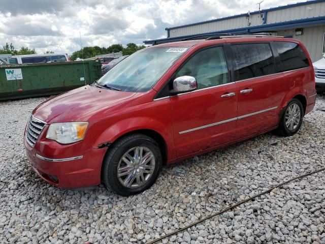 2A8HR64X48R106481 - 2008 CHRYSLER TOWN & COU LIMITED RED photo 1