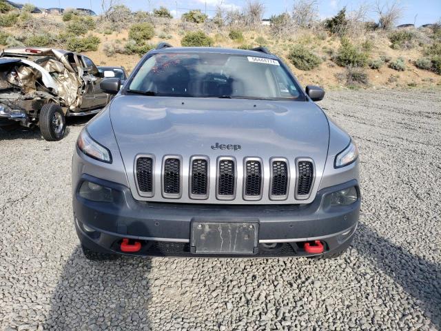 1C4PJMBS2FW646339 - 2015 JEEP CHEROKEE TRAILHAWK GRAY photo 5