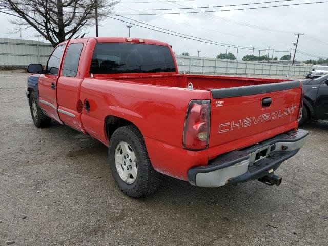 1GCEC19V57Z200914 - 2007 CHEVROLET SILVERADO C1500 CLASSIC RED photo 2