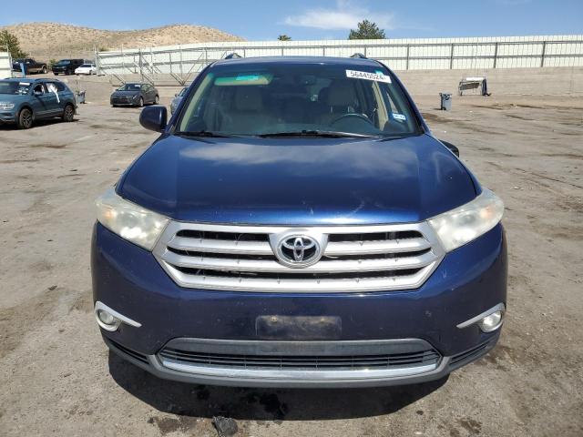 5TDZK3EH5BS031505 - 2011 TOYOTA HIGHLANDER BASE BLUE photo 5