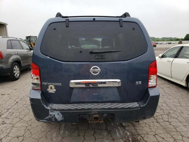 5N1AR18W86C625340 - 2006 NISSAN PATHFINDER LE BLUE photo 6