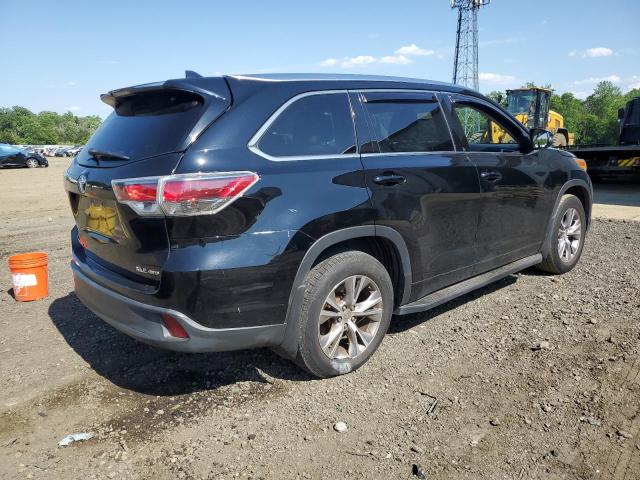 5TDJKRFH2FS207737 - 2015 TOYOTA HIGHLANDER XLE BLACK photo 3