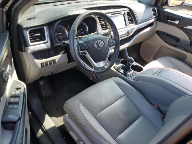 5TDJKRFH2FS207737 - 2015 TOYOTA HIGHLANDER XLE BLACK photo 8