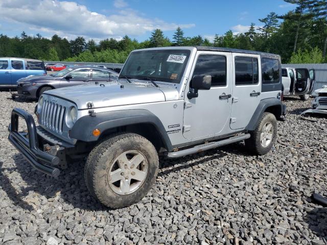 1J4BA3H1XBL557501 - 2011 JEEP WRANGLER U SPORT SILVER photo 1