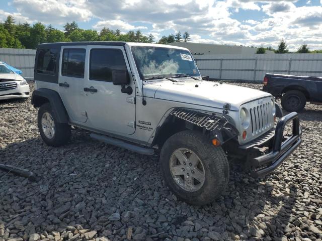1J4BA3H1XBL557501 - 2011 JEEP WRANGLER U SPORT Silber Foto 4
