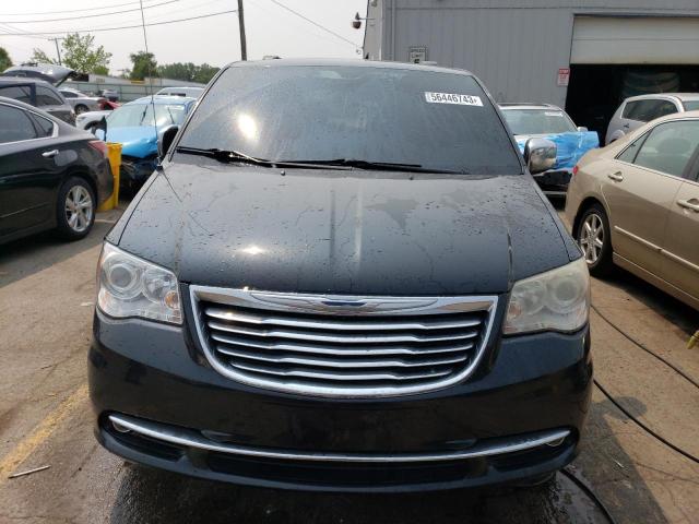 2C4RC1GGXCR163384 - 2012 CHRYSLER TOWN & COU LIMITED BLACK photo 5
