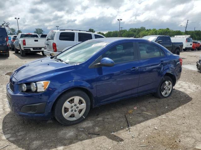 1G1JA5SH8D4201623 - 2013 CHEVROLET SONIC LS BLUE photo 1