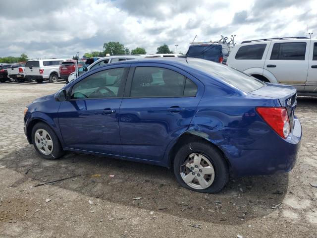 1G1JA5SH8D4201623 - 2013 CHEVROLET SONIC LS BLUE photo 2