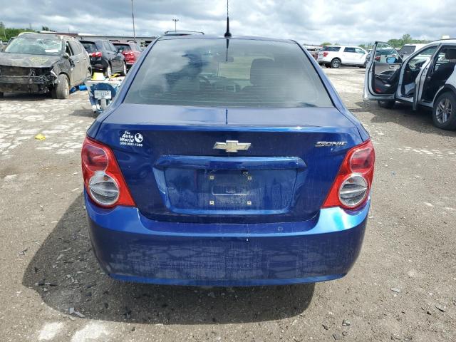 1G1JA5SH8D4201623 - 2013 CHEVROLET SONIC LS BLUE photo 6