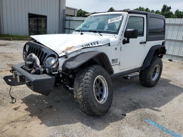 1C4AJWAG3FL695162 - 2015 JEEP WRANGLER SPORT WHITE photo 1