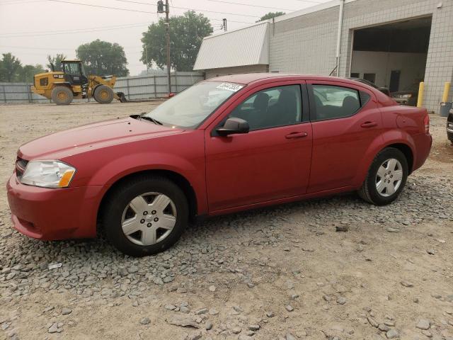 1B3CC4FB5AN117566 - 2010 DODGE AVENGER SXT RED photo 1