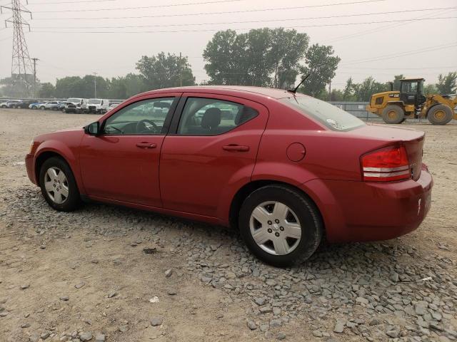 1B3CC4FB5AN117566 - 2010 DODGE AVENGER SXT RED photo 2