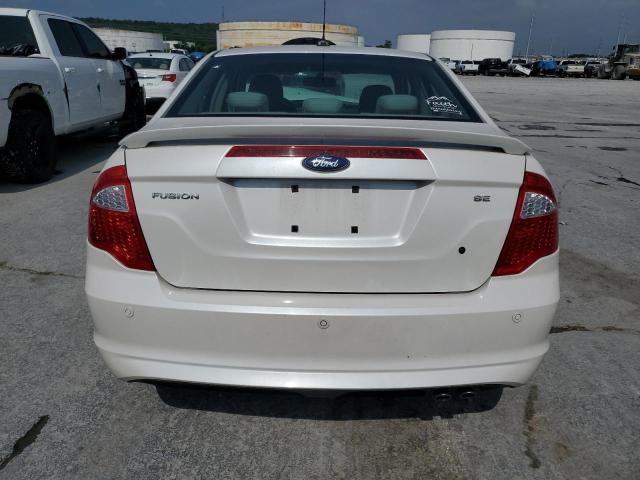 3FAHP0HA2AR164319 - 2010 FORD FUSION SE WHITE photo 6