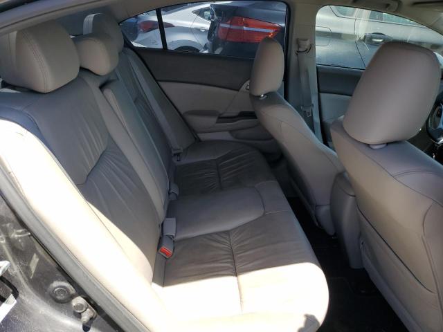 2HGFB2F97CH550626 - 2012 HONDA CIVIC EXL 灰色 照片 10