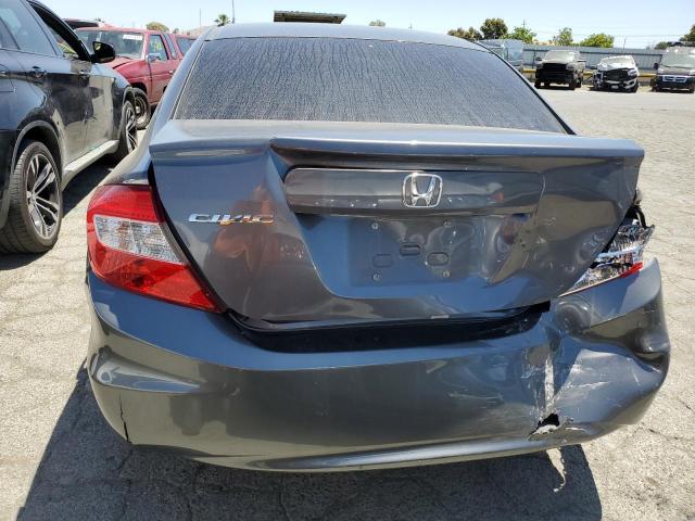 2HGFB2F97CH550626 - 2012 HONDA CIVIC EXL 灰色 照片 6