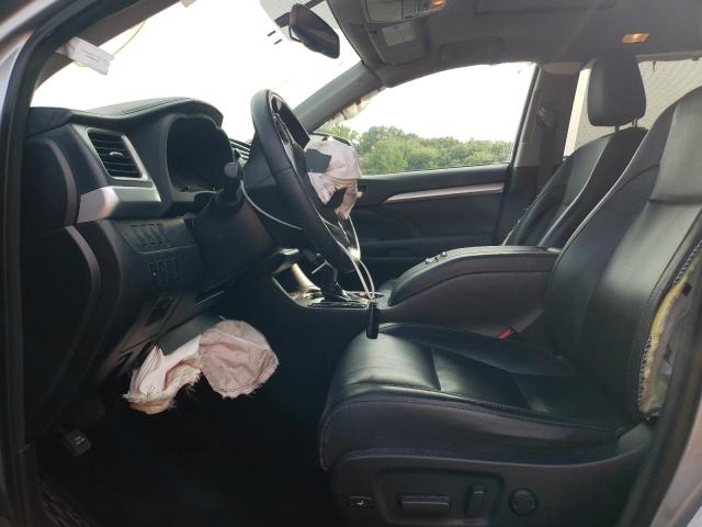 5TDJKRFH7FS166540 - 2015 TOYOTA HIGHLANDER XLE SILVER photo 7