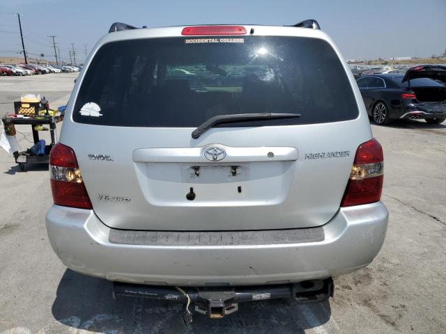 JTEEP21A360152556 - 2006 TOYOTA HIGHLANDER LIMITED SILVER photo 6