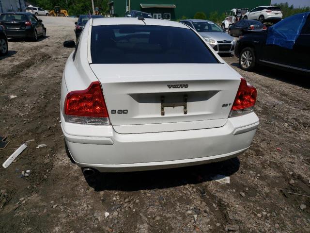 YV1RS592862501356 - 2006 VOLVO S60 2.5T WHITE photo 6