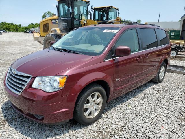 2A8HR54P98R702132 - 2008 CHRYSLER TOWN & COU TOURING Bordo foto 1