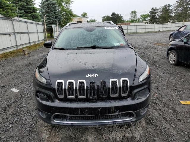 1C4PJMDS1EW236188 - 2014 JEEP CHEROKEE LIMITED BLACK photo 5