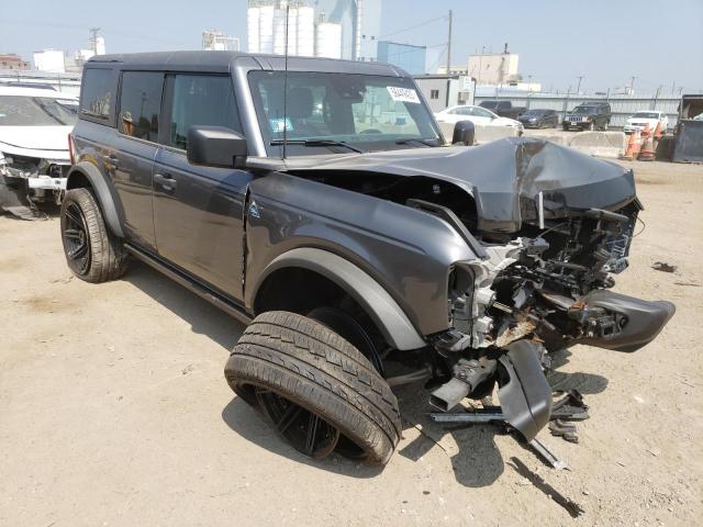 1FMDE5DH8NLA85574 - 2022 FORD BRONCO BASE GRAY photo 4