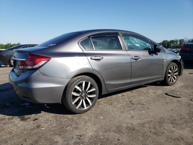 19XFB2F9XEE203627 - 2014 HONDA CIVIC EXL 灰色 照片 3