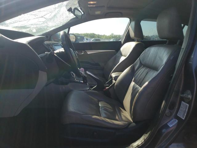 19XFB2F9XEE203627 - 2014 HONDA CIVIC EXL 灰色 照片 7
