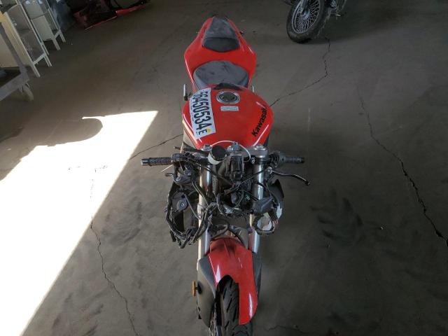 JKAZX4P127A012965 - 2007 KAWASAKI ZX600 P RED photo 5