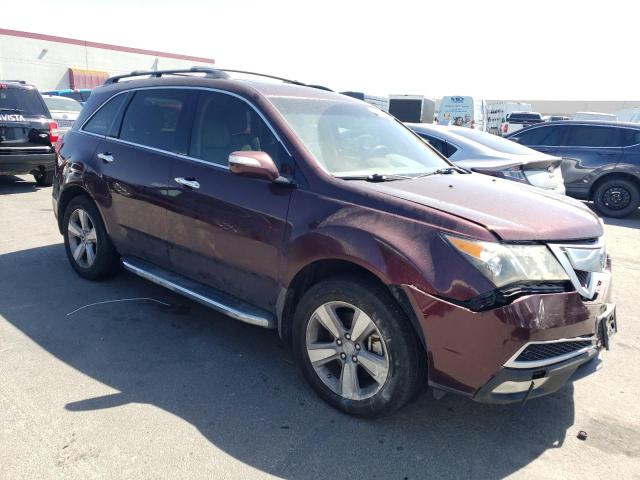 2HNYD2H44AH507260 - 2010 ACURA MDX TECHNOLOGY BROWN photo 4