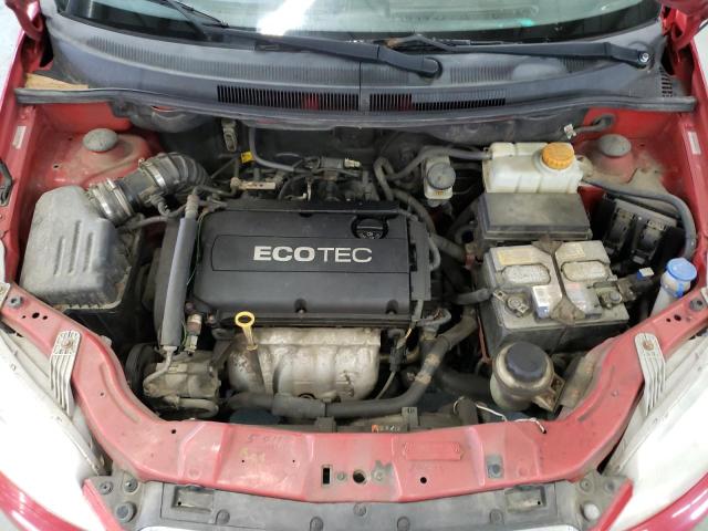 KL1TD6DE4BB200534 - 2011 CHEVROLET AVEO LS 红色 照片 11