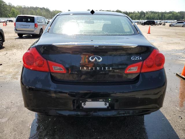 JN1DV6AR6CM730482 - 2012 INFINITI G25 BLACK photo 6