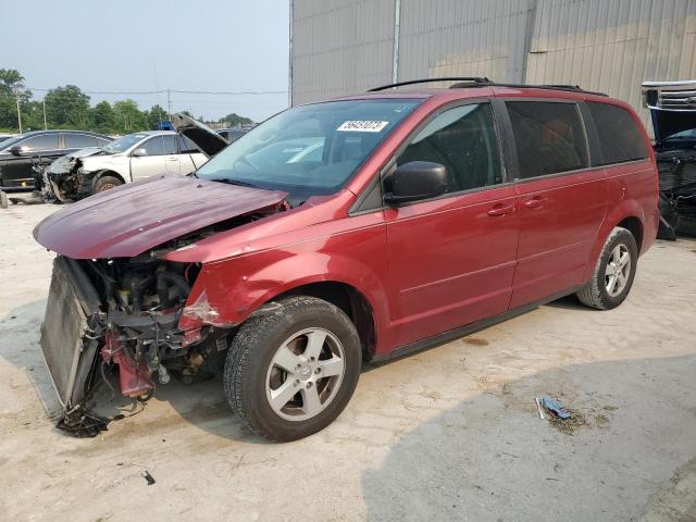 2D4RN3D17AR440143 - 2010 DODGE GRAND CARA HERO BURGUNDY photo 1