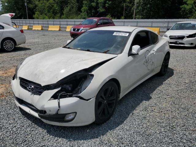 KMHHT6KDXBU049291 - 2011 HYUNDAI GENESIS CO 2.0T WHITE photo 1