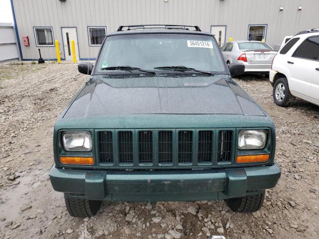 1J4FF68SXXL583908 - 1999 JEEP CHEROKEE SPORT GREEN photo 5