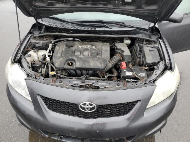 JTDBU4EE9AJ076854 - 2010 TOYOTA COROLLA BASE Grau Foto 11