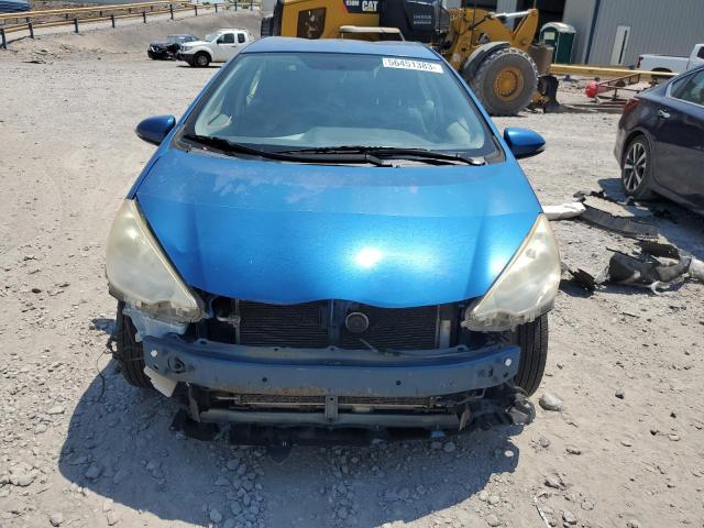 JTDKDTB30C1509008 - 2012 TOYOTA PRIUS C HY BLUE photo 5