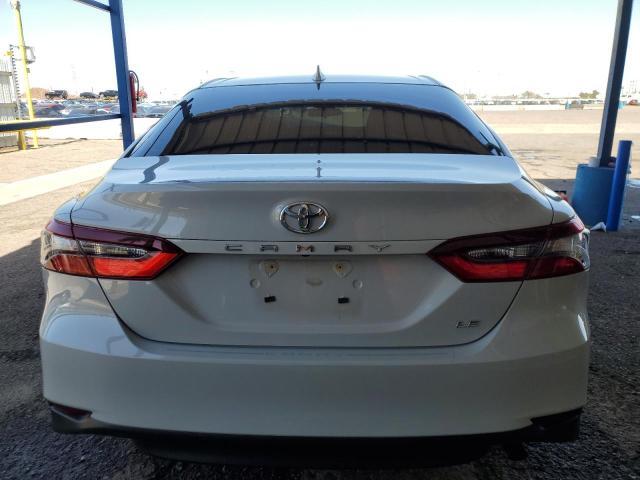 4T1C11AK0PU177002 - 2023 TOYOTA CAMRY LE WHITE photo 6