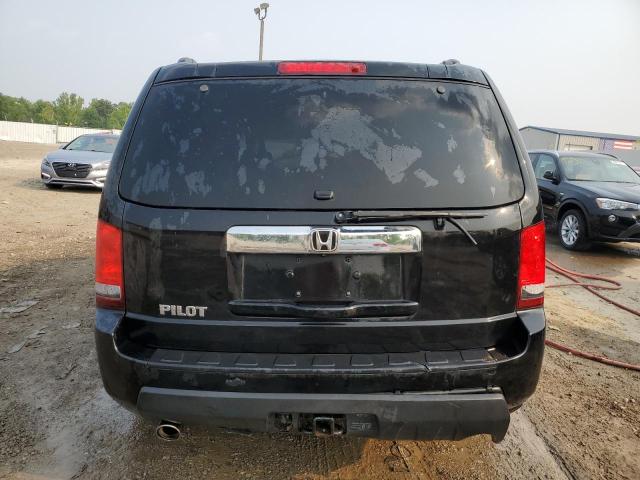 5FNYF3H68BB029634 - 2011 HONDA PILOT EXL BLACK photo 6