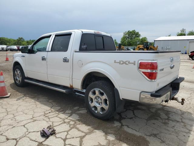 1FTFW1EF6BKD18594 - 2011 FORD F150 SUPERCREW WHITE photo 2