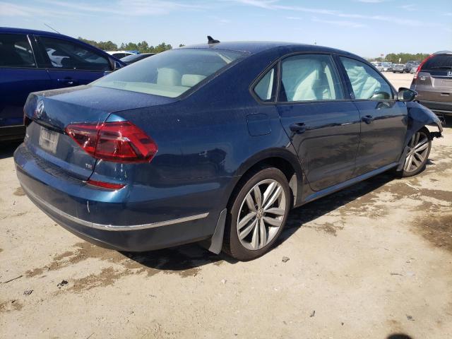 1VWLA7A32KC011351 - 2019 VOLKSWAGEN PASSAT WOLFSBURG 蓝色 照片 3