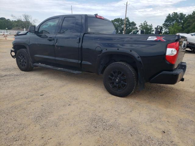 5TFRY5F11LX266412 - 2020 TOYOTA TUNDRA DOUBLE CAB SR/SR5 BLACK photo 2