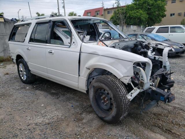 1FMJK2AT0HEA09391 - 2017 FORD EXPEDITION EL LIMITED WHITE photo 1