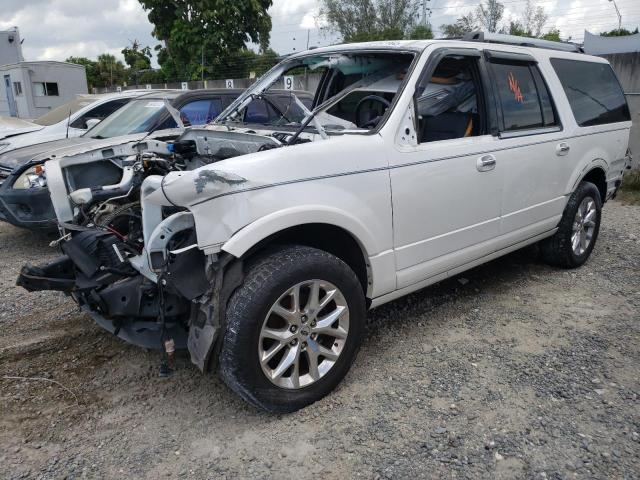 1FMJK2AT0HEA09391 - 2017 FORD EXPEDITION EL LIMITED WHITE photo 2