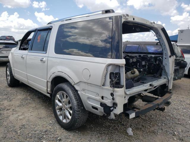 1FMJK2AT0HEA09391 - 2017 FORD EXPEDITION EL LIMITED WHITE photo 3