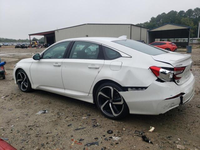 1HGCV2F37KA028128 - 2019 HONDA ACCORD SPORT Biały zdjęcie 2